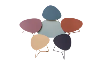 Verschiedene Farbvarianten von Beistelltisch Contur Fano.